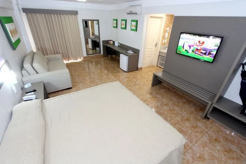 Apto. Casal Luxo no Thermas diRoma