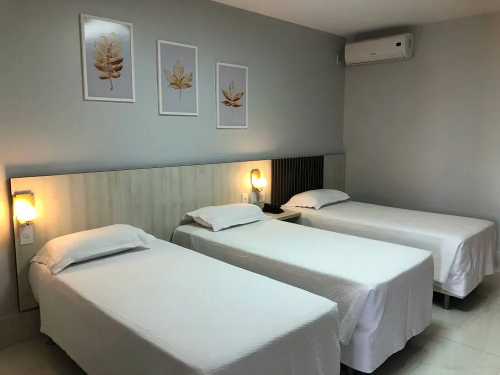 Apartamento Solteiro no Hotel Roma