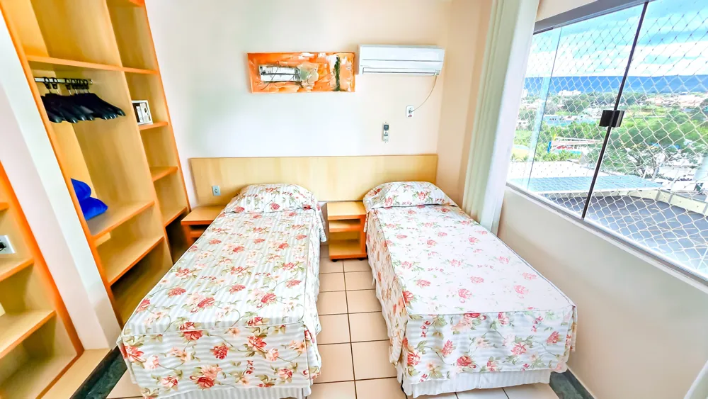 Suíte Casal e Solteiro no Villas diRoma