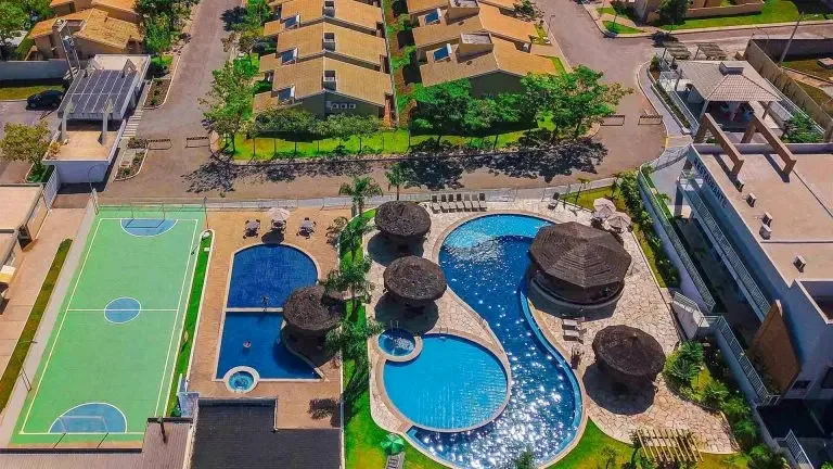 Lagoa Jardins em Caldas Novas
