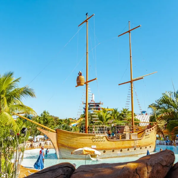 Splash e navio pirata — diRoma Acqua Park