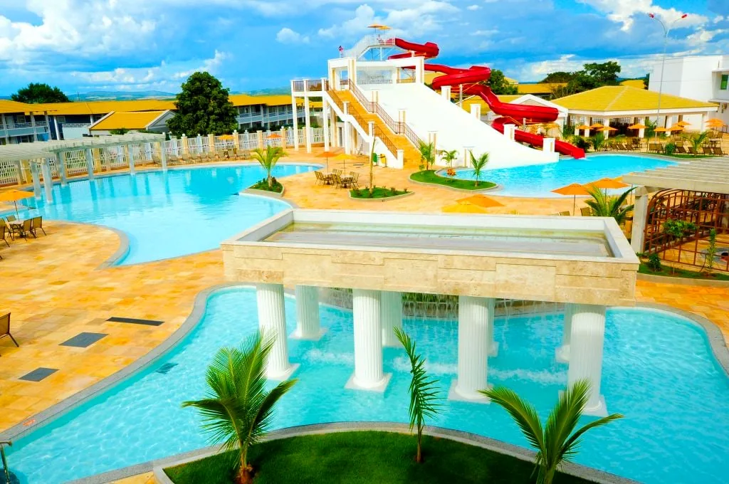 Jardins Acqua Park em Caldas Novas